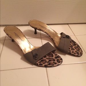 Dolce & Gabana Kitten-Heel Sandal (Size 38 EU)